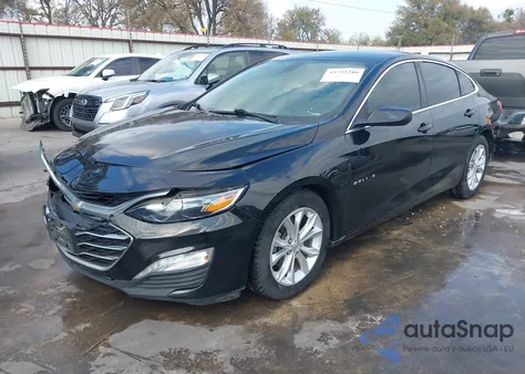 2019 Chevrolet Malibu Lt из США, поврежденный, VIN 1G1ZD5ST4KF152310